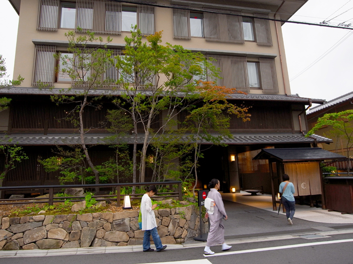 京都のホテルお庭巡り
