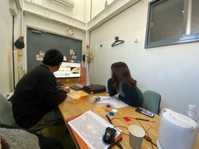 大阪吹田sotoDesign12月の事務所
