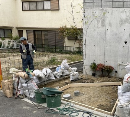 事務所近くの外構工事で感じた事