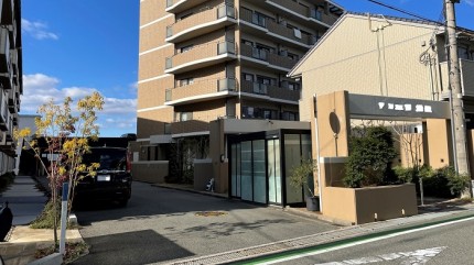 マンションのエントランス外構