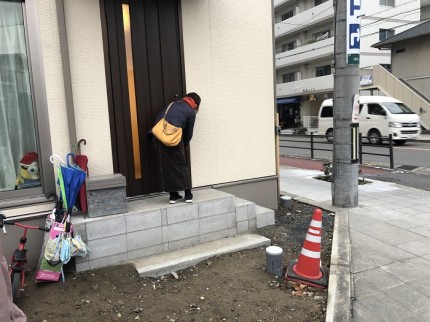 淀川区の外構立ち寄り