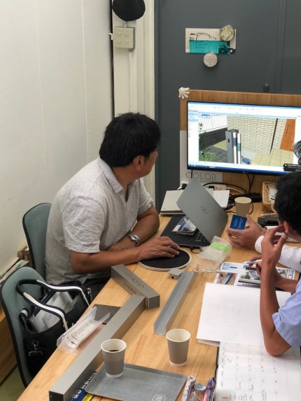 エクステリアプロダクツのプレゼン
