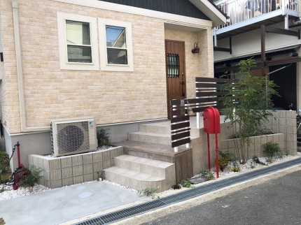 茨木M様玄関まわり 茨木M様玄関まわり