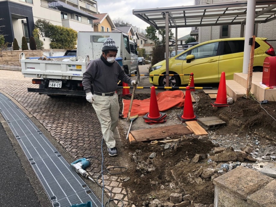 ようやく兵庫県M様邸工事再開