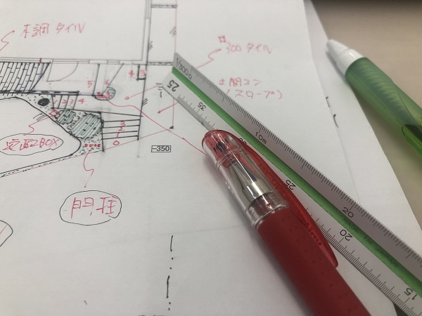 エクステリア入力実践