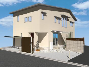 大阪市内のデザイン外構ご提案プラン