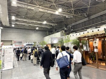 関西エクステリアフェア2023会場の風景